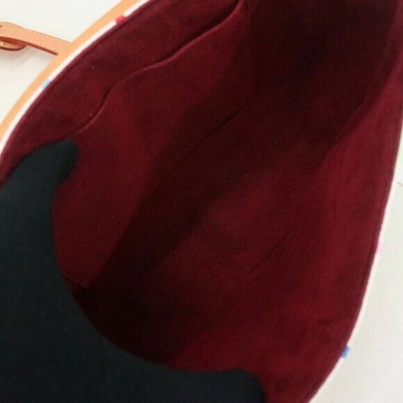 Authentic LOUIS VUITTON Sologne Multicolor Monogram Crossbody Shoulder Bag White - Picture 12 of 13